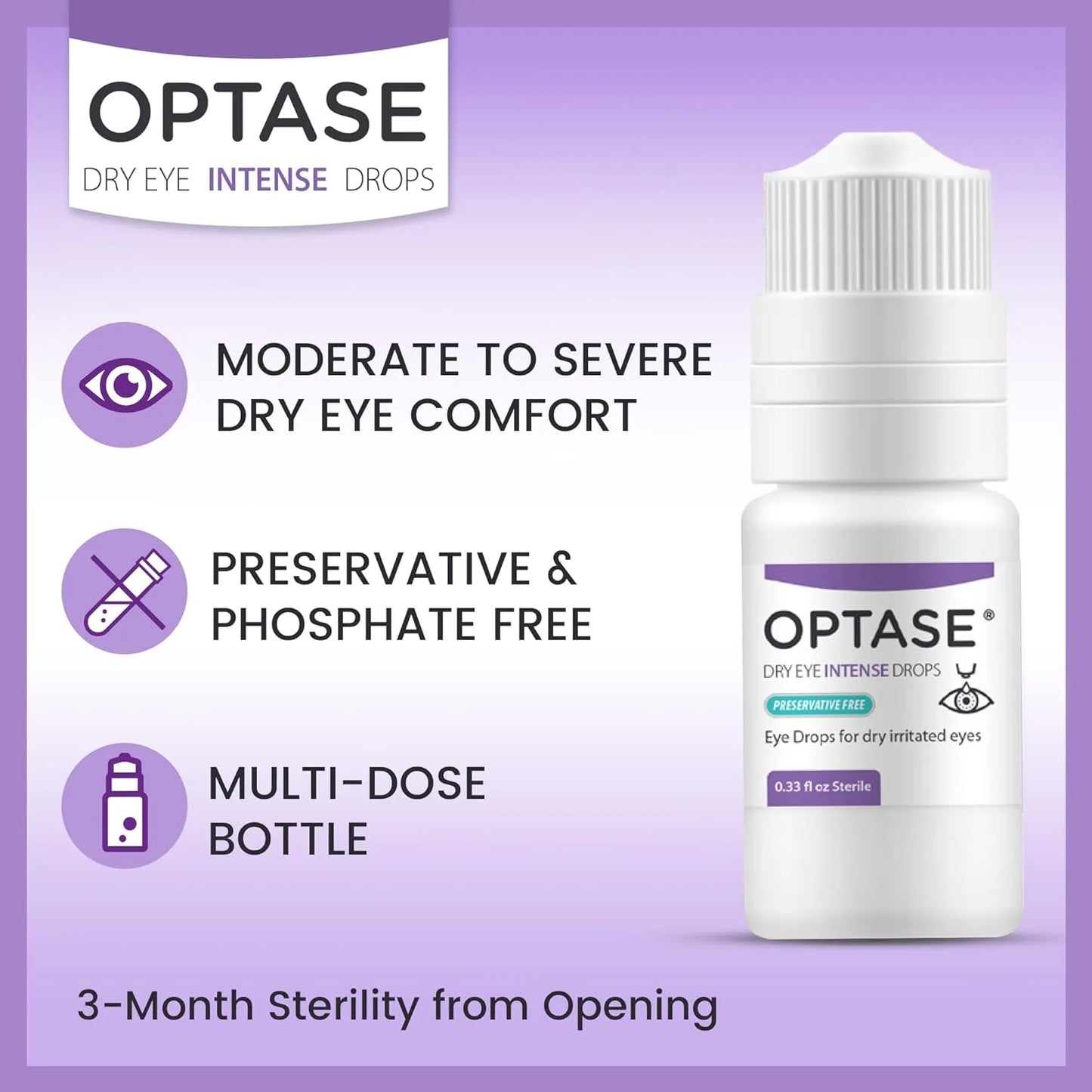 OPTASE® Single Dose Dry Eye Relief Intense Drops