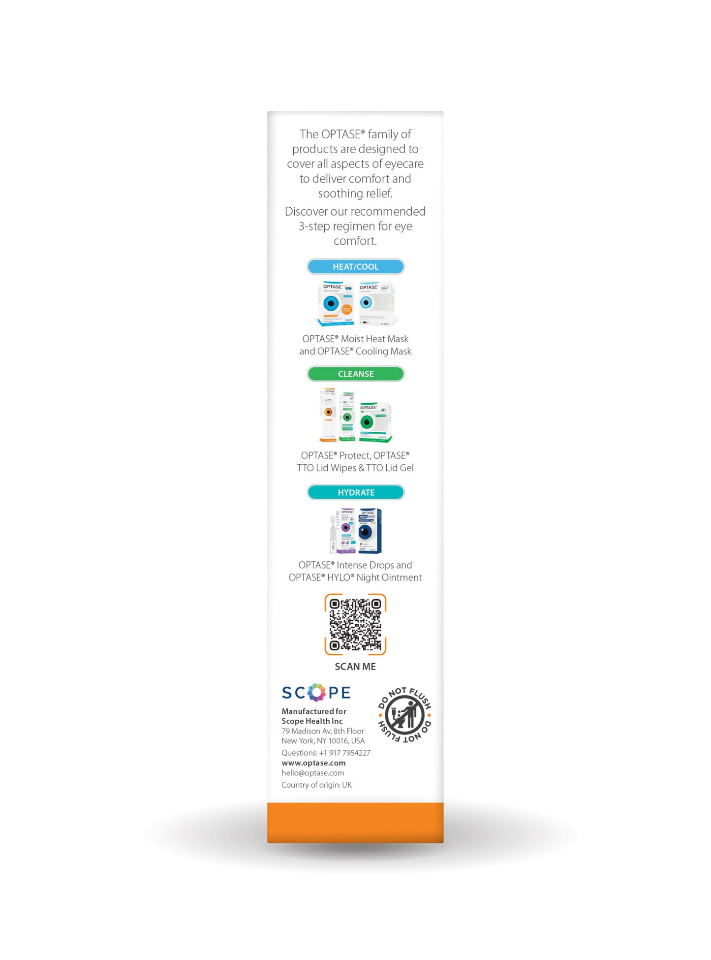 OPTASE® PROTECT Eyelid Cleansing Spray