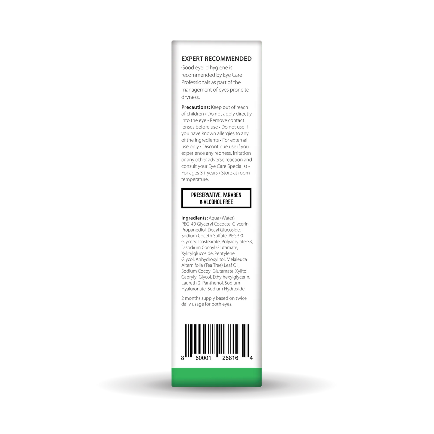 OPTASE® TTO Eyelid Cleansing Gel