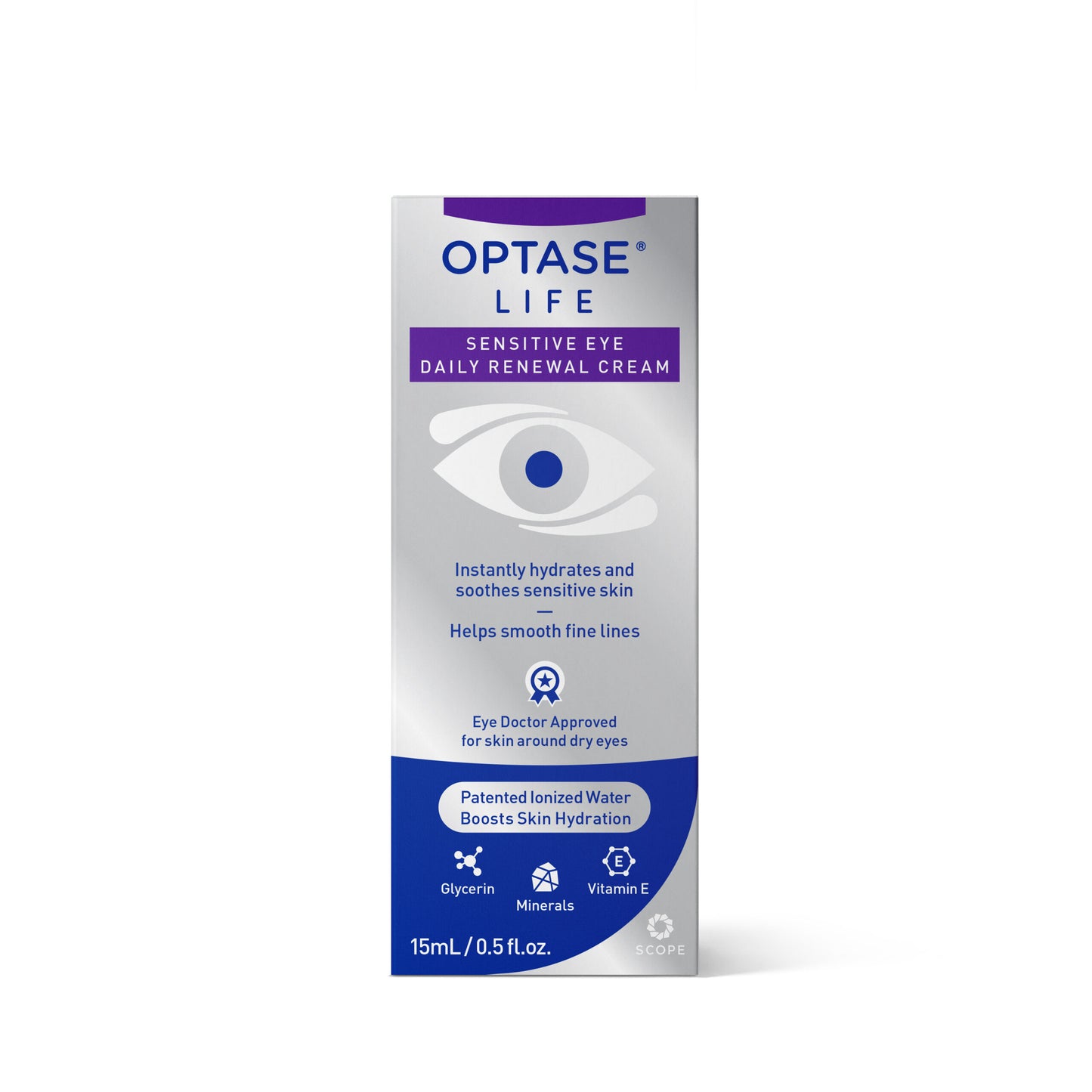 OPTASE® LIFE Sensitive Eye Daily Renewal Cream