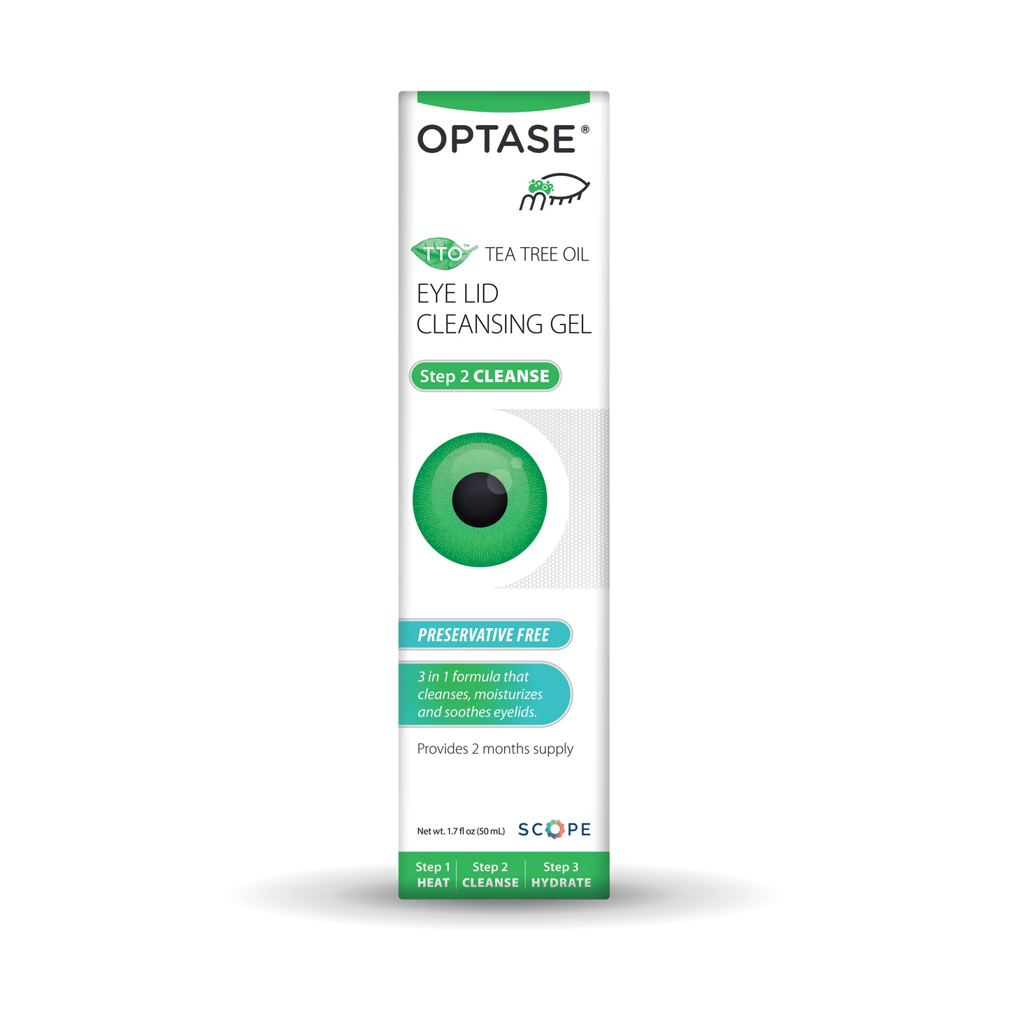 OPTASE® TTO Eyelid Cleansing Gel