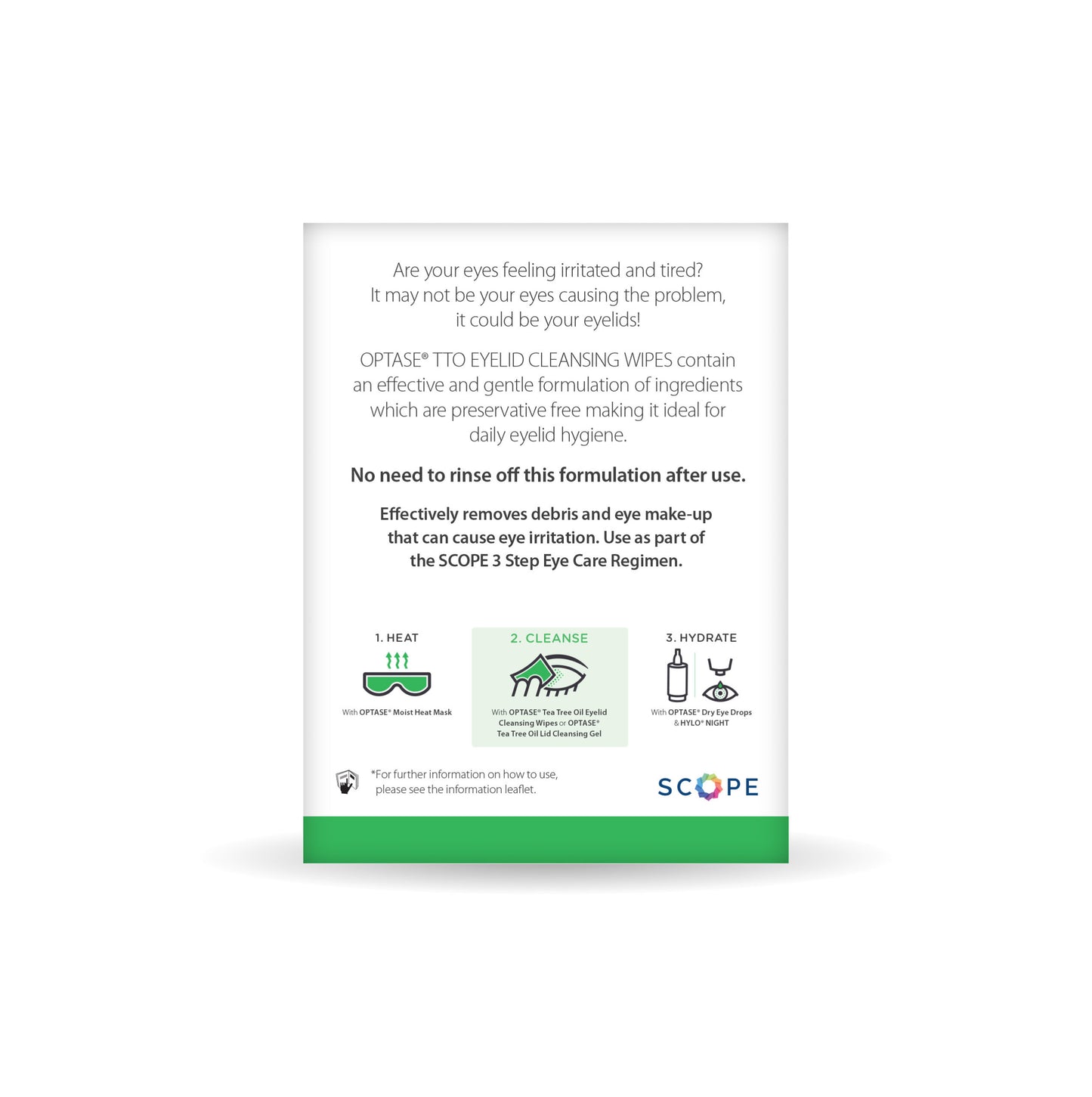 OPTASE® Tea Tree Oil Wipes