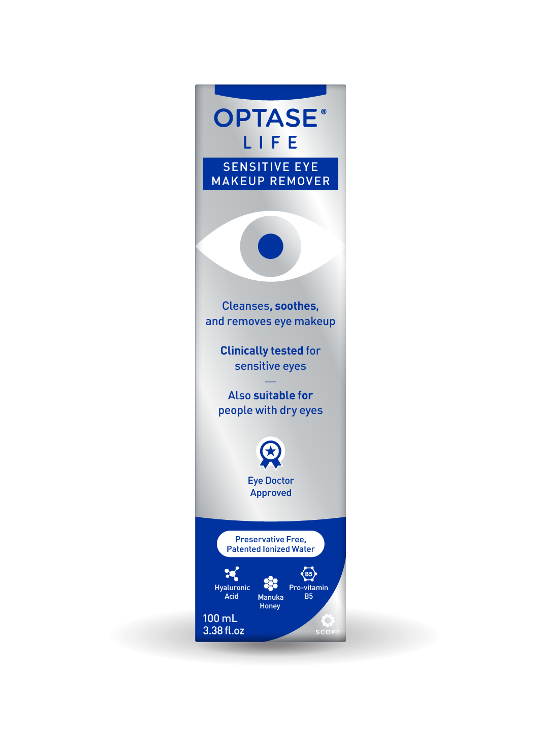 OPTASE® LIFE Sensitive Eye Makeup Remover