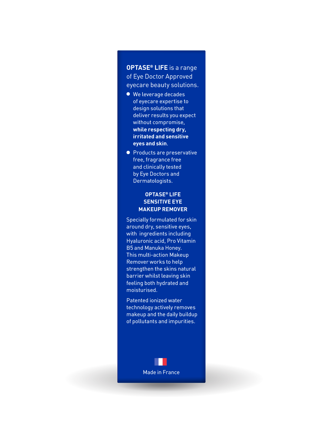OPTASE® LIFE Sensitive Eye Makeup Remover