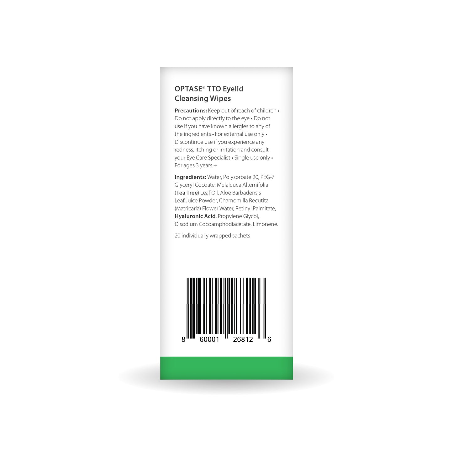 OPTASE® Tea Tree Oil Wipes
