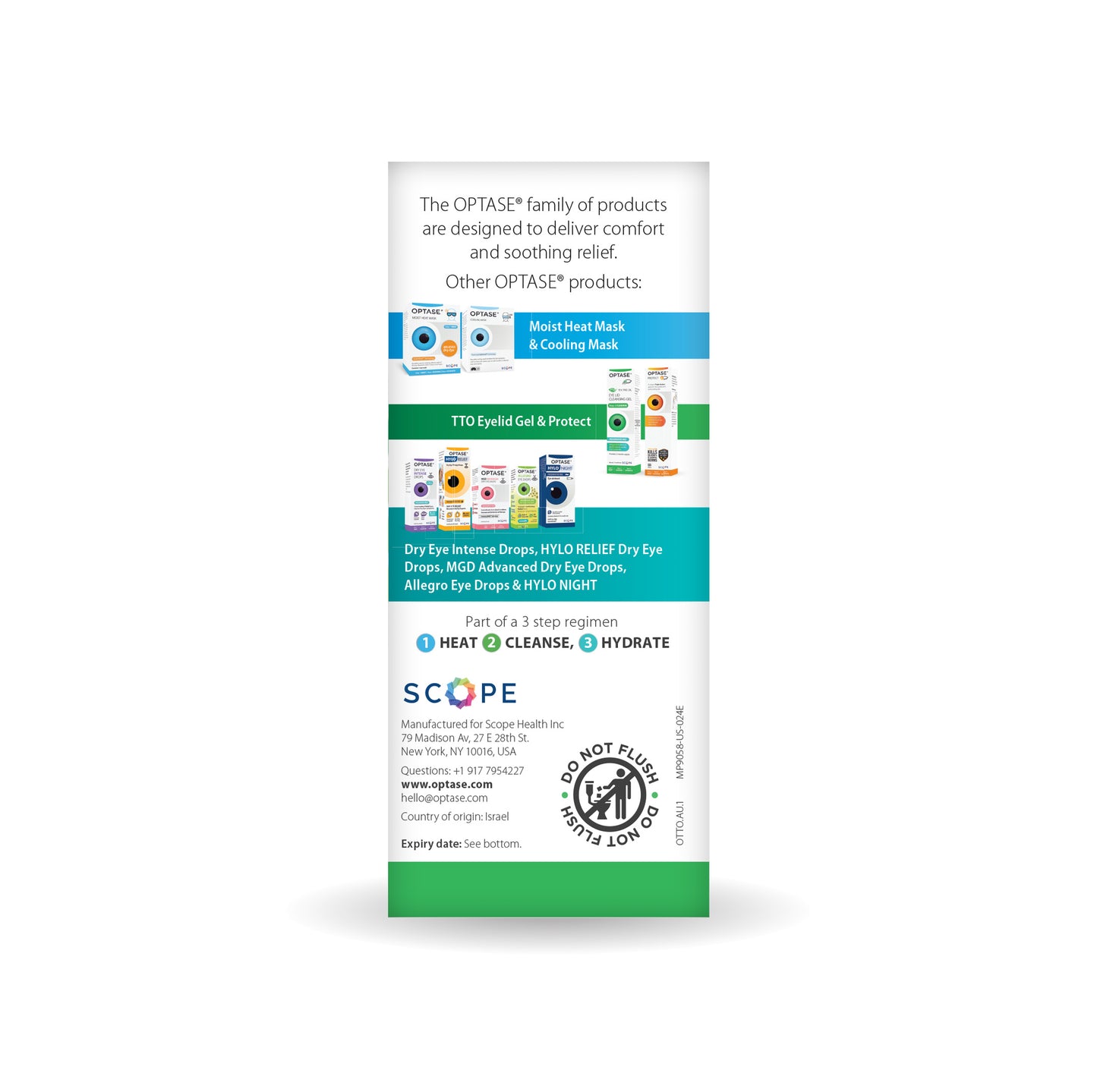 OPTASE® Tea Tree Oil Wipes